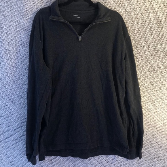 GAP Other - Gap Dark Grey Men’s Quarter Zip Sweatshirt